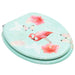 Scaune WC cu capac, 2 buc., MDF, model flamingo - WALTI WALTI