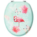 Scaune WC cu capac, 2 buc., MDF, model flamingo - WALTI WALTI