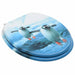 Scaune WC cu capac, 2 buc., MDF, model pinguin - WALTI WALTI