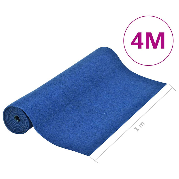 Gazon artificial cu crampoane, albastru, 4x1 m WALTI