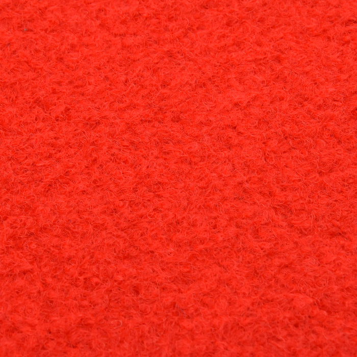 Gazon artificial cu crampoane, roșu, 10x1,33 m WALTI