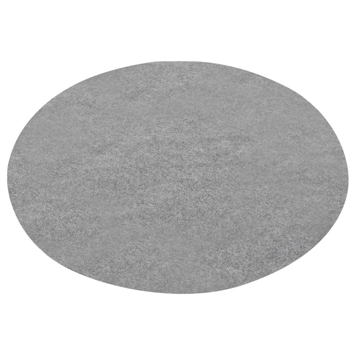 Gazon artificial cu crampoane, gri, diam. 95 cm, rotund WALTI