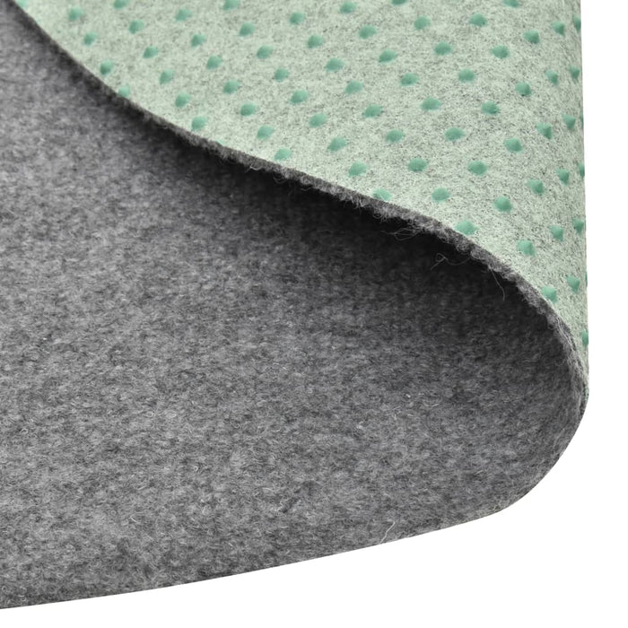 Gazon artificial cu crampoane, gri, diam. 95 cm, rotund WALTI