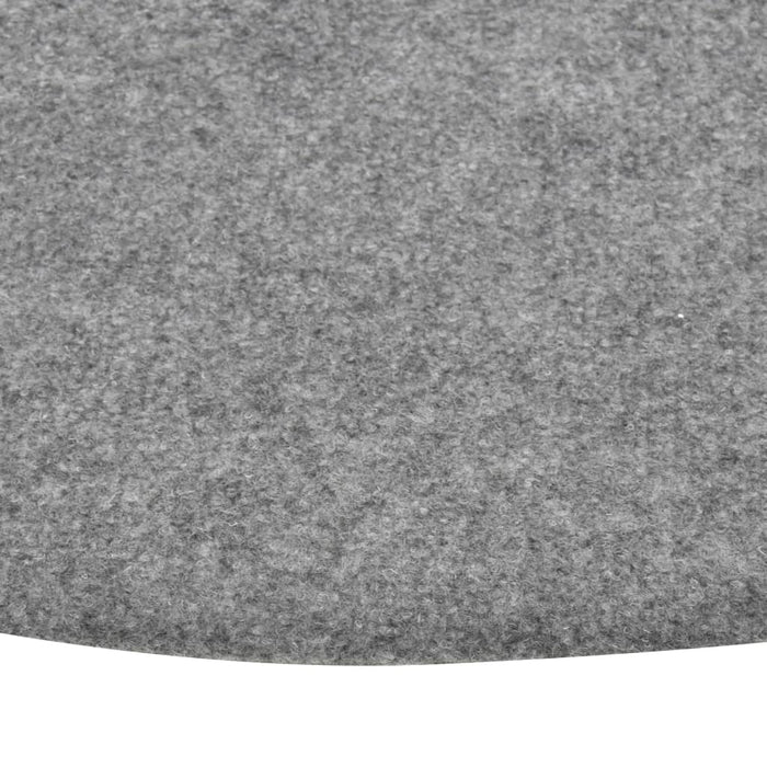 Gazon artificial cu crampoane, gri, diam. 95 cm, rotund WALTI
