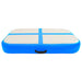 Saltea gimnastică gonflabilă cu pompă albastru 600x100x20cm PVC - WALTI WALTI