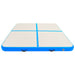 Saltea gimnastică gonflabilă cu pompă albastru 200x200x10cm PVC - WALTI WALTI