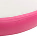 Saltea gimnastică gonflabilă cu pompă, roz, 100x100x20 cm, PVC - WALTI WALTI