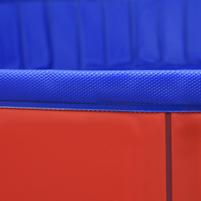 Piscină pentru câini pliabilă, roșu, 200 x 30 cm, PVC - WALTI WALTI