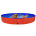Piscină pentru câini pliabilă, roșu, 300 x 40 cm, PVC - WALTI WALTI