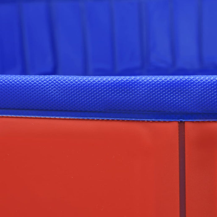 Piscină pentru câini pliabilă, roșu, 300 x 40 cm, PVC - WALTI WALTI