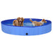 Piscină pentru câini pliabilă, albastru, 200 x 30 cm, PVC - WALTI WALTI