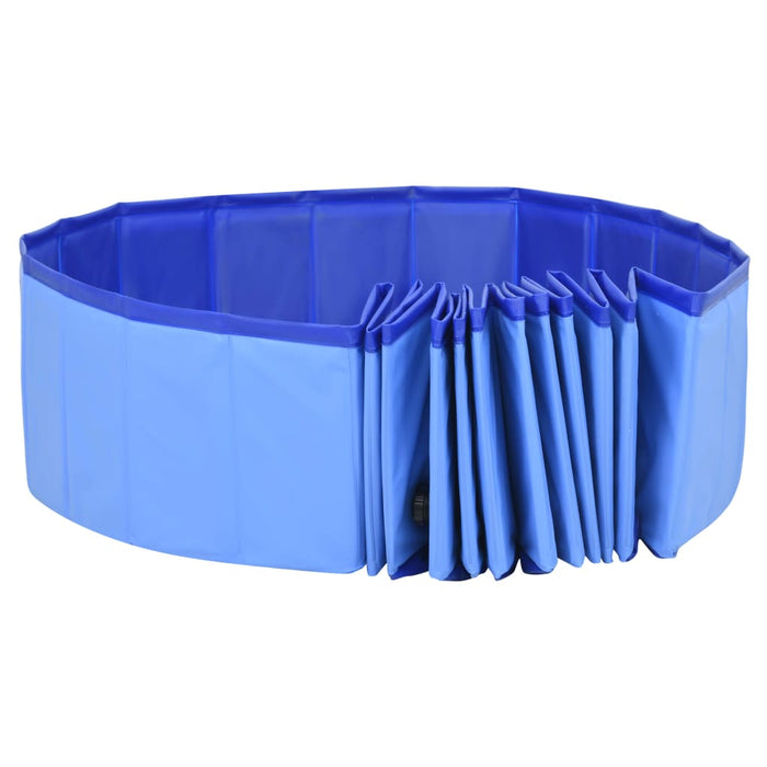 Piscină pentru câini pliabilă, albastru, 200 x 30 cm, PVC - WALTI WALTI