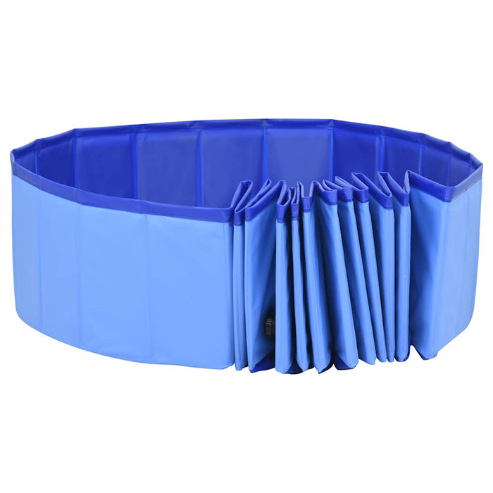 Piscină pentru câini pliabilă, albastru, 300 x 40 cm, PVC - WALTI WALTI