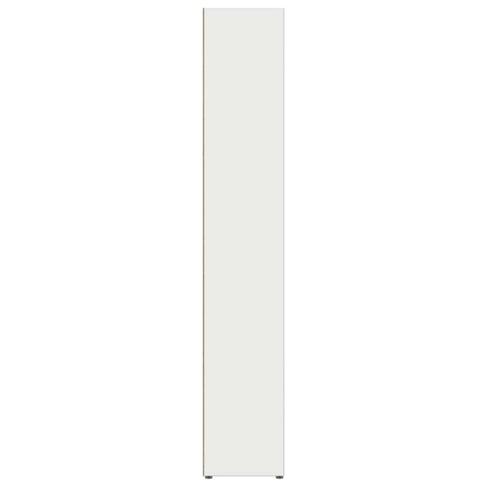 Dulapuri CD-uri, 2 buc., alb, 21 x 16 x 93,5 cm, PAL - WALTI WALTI