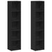 Dulapuri CD-uri, 2 buc., negru, 21 x 16 x 93,5 cm, PAL - WALTI WALTI