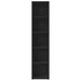 Dulapuri CD-uri, 2 buc., negru, 21 x 16 x 93,5 cm, PAL - WALTI WALTI