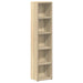 Dulapuri CD-uri, 2 buc., stejar Sonoma, 21x16x93,5 cm, PAL - WALTI WALTI