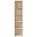 Dulapuri CD-uri, 2 buc., stejar Sonoma, 21x16x93,5 cm, PAL - WALTI WALTI