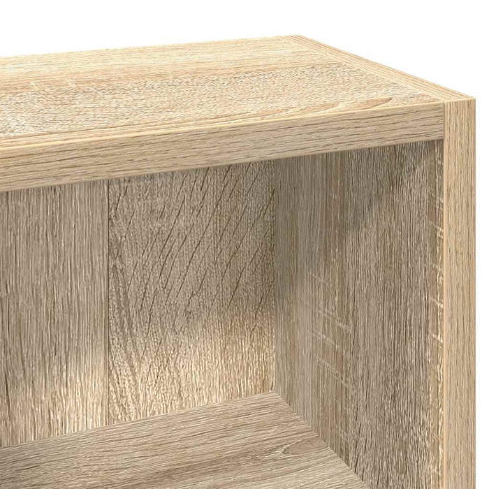 Dulapuri CD-uri, 2 buc., stejar Sonoma, 21x16x93,5 cm, PAL - WALTI WALTI