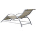 Șezlong, crem, textilenă și aluminiu - WALTI WALTI