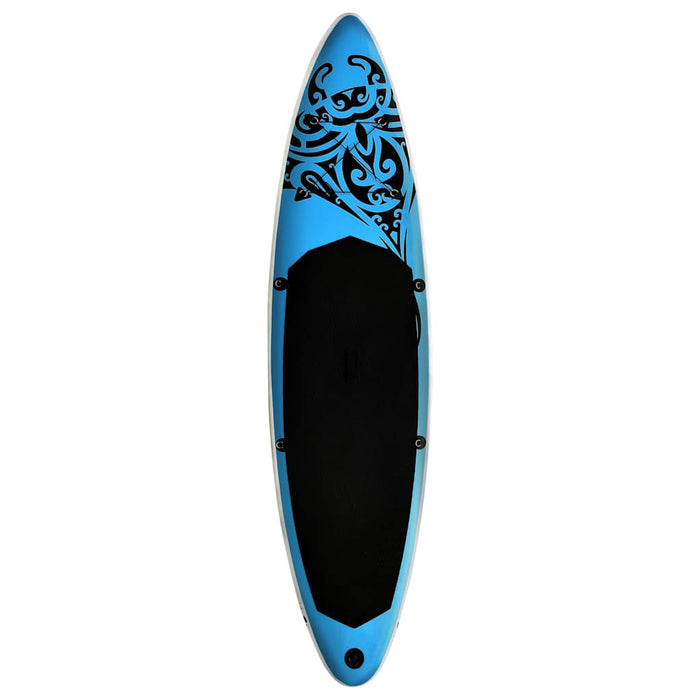Set de placă SUP gonflabilă, albastru, 305x76x15 cm - WALTI WALTI