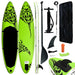 Set de placă SUP gonflabilă, verde, 305x76x15 cm - WALTI WALTI