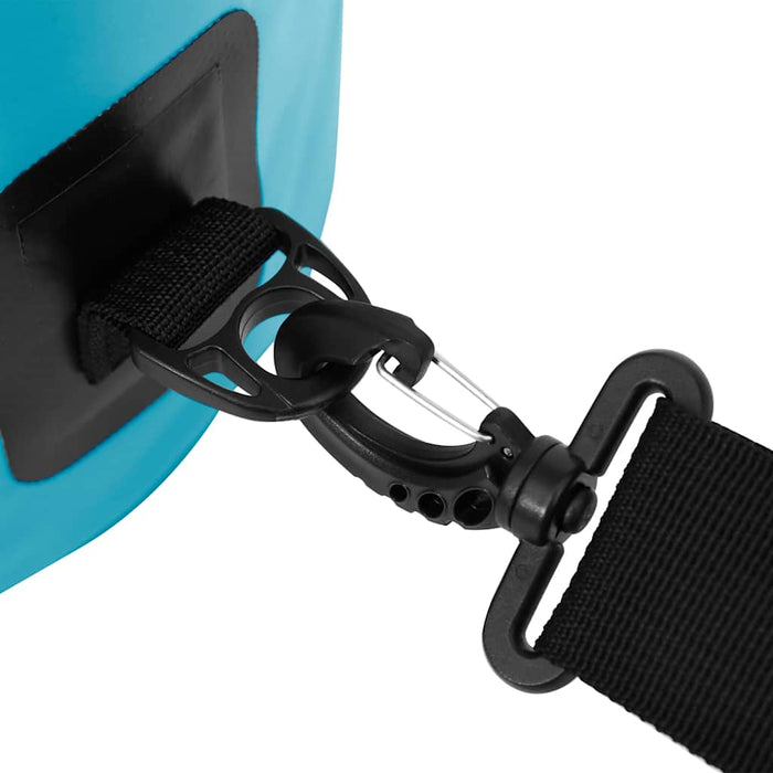Rucsac impermeabil cu fermoar, albastru, 20 L, PVC WALTI