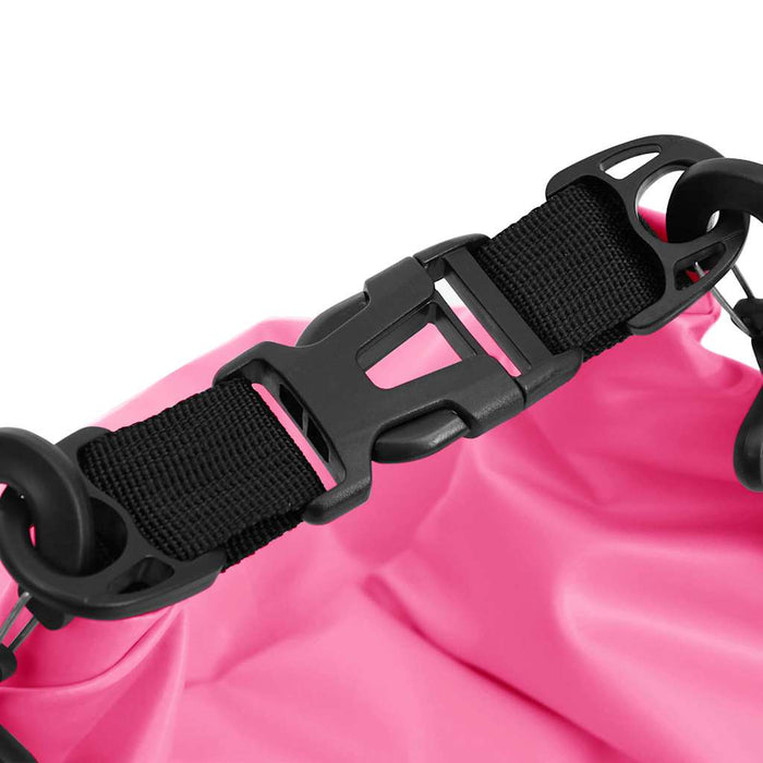 Rucsac impermeabil, roz, 30 L, PVC WALTI