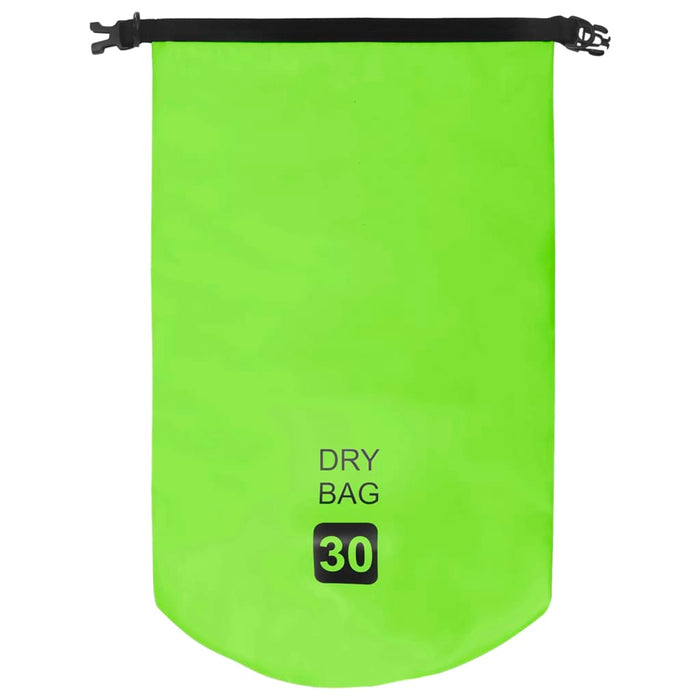 Rucsac impermeabil, verde, 30 L, PVC WALTI