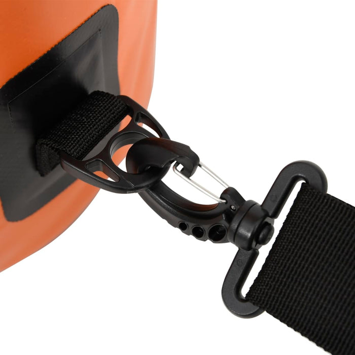 Rucsac impermeabil cu fermoar, portocaliu, 30 L, PVC WALTI