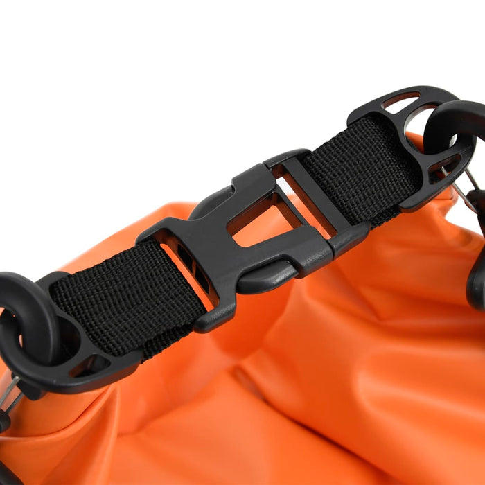 Rucsac impermeabil cu fermoar, portocaliu, 30 L, PVC WALTI