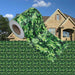 Panou de intimitate grădină, verde, 35 x 0,19 m, PVC - WALTI WALTI