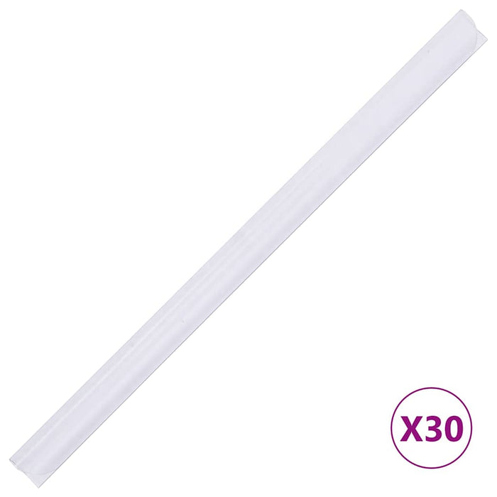 Panou de intimitate grădină, crem, 70x0,19 m, PVC - WALTI WALTI