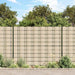 Panou de intimitate grădină, crem, 70x0,19 m, PVC - WALTI WALTI