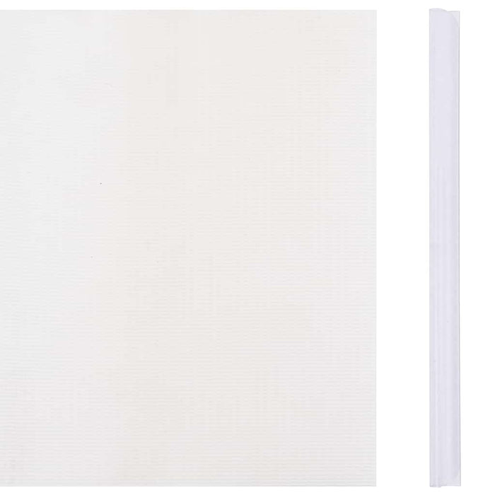 Panou de intimitate grădină, alb, 70 x 0,19 m, PVC - WALTI WALTI