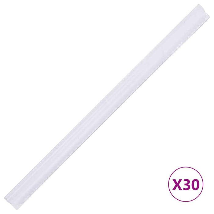 Panou de intimitate grădină, alb, 70 x 0,19 m, PVC - WALTI WALTI