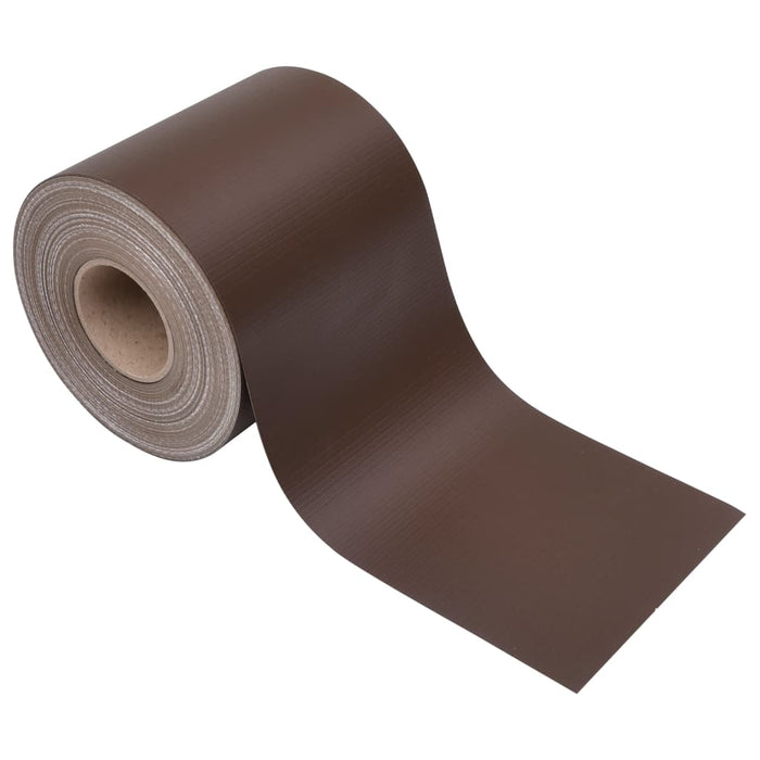 Panou de intimitate grădină, maro, 35x0,19 m, PVC - WALTI WALTI