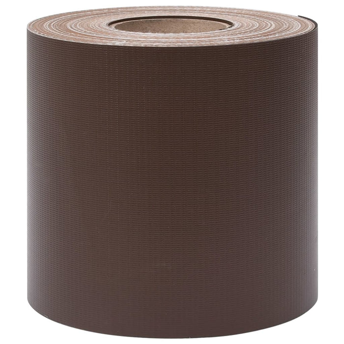 Panou de intimitate grădină, maro, 35x0,19 m, PVC - WALTI WALTI