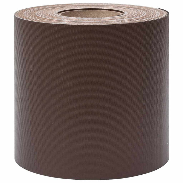 Panou de intimitate grădină, maro, 70x0,19 m, PVC - WALTI WALTI
