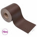 Panou de intimitate grădină, maro, 70x0,19 m, PVC - WALTI WALTI