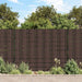 Panouri intimitate grădină, 4 buc., maro, 35x0,19 m, PVC - WALTI WALTI