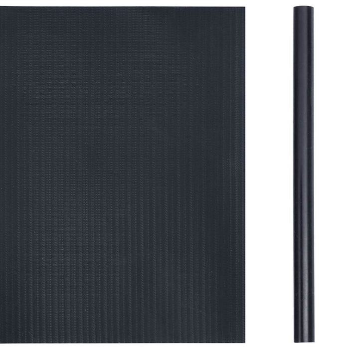 Panou de intimitate grădină, gri închis mat, 35 x 0,19 m, PVC - WALTI WALTI
