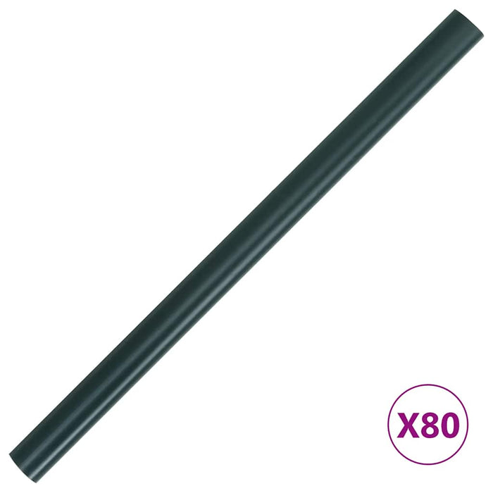 Panouri intimitate grădină, 4 buc., verde mat, 35x0,19 m, PVC - WALTI WALTI