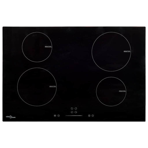 Plită inducție 4 arzătoare control tactil, sticlă 77 cm 7000 W - WALTI WALTI