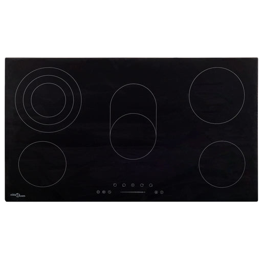 Plită ceramică cu 5 arzătoare, control tactil, 77 cm, 8500 W - WALTI WALTI