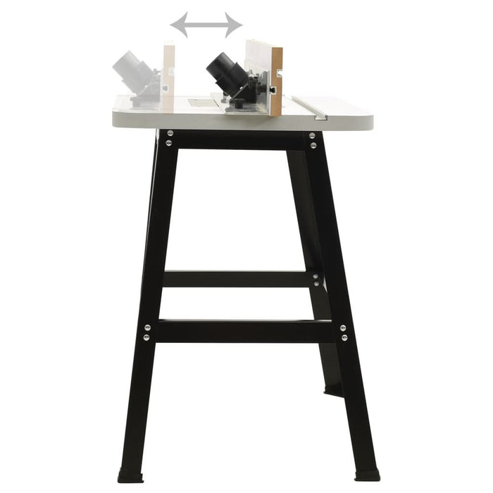 Masă router, 81x61x88 cm, oțel si MDF - WALTI WALTI