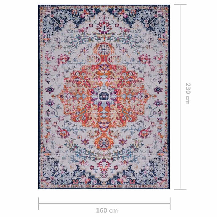 Covor cu imprimeu, multicolor, 160 x 230 cm, material textil WALTI