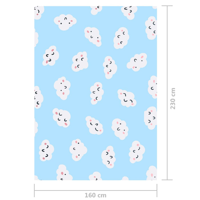 Covor cu imprimeu, multicolor, 160 x 230 cm, material textil WALTI