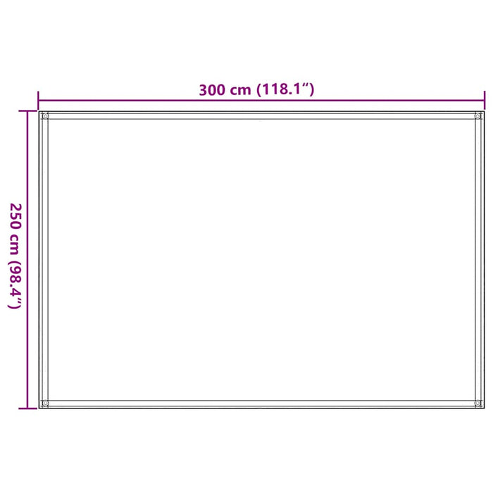 Covor pentru cort, albastru, 250x300 cm - WALTI WALTI