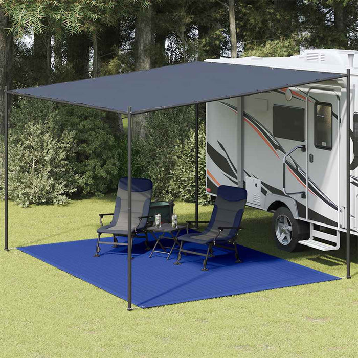 Covor pentru cort, albastru, 300x400 cm, HDPE - WALTI WALTI